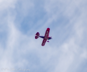 Biplane at the airshow